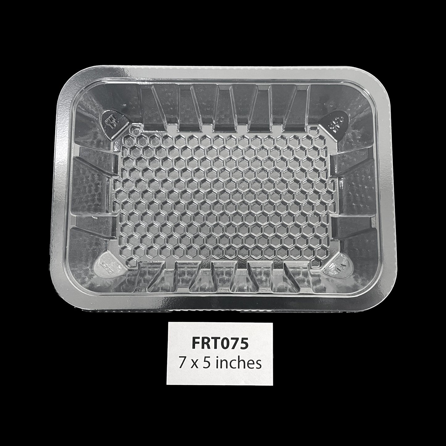 Fluid Retention RPET Food Trays