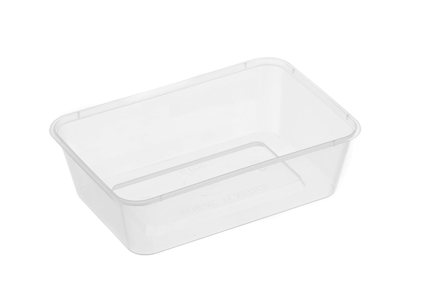 Rectangle Container with Lid (sold separately) – Pronto Packaging SA