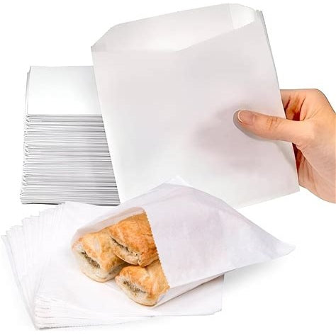 Grease Proof Paper Bags for Food Packaging